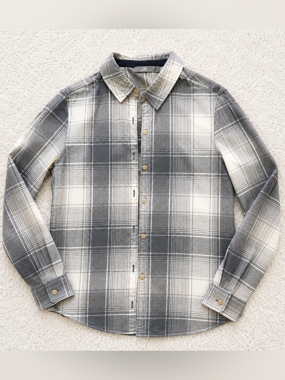 Gray Plaid Women’s Shirt